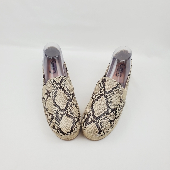 Sam Edelman Cora snake print espadrille shoes - Picture 6 of 10